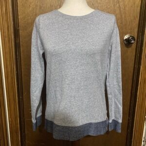 Tommy Hilfiger Sweater Small Blue Pullover Cotton Preppy Casual Women's